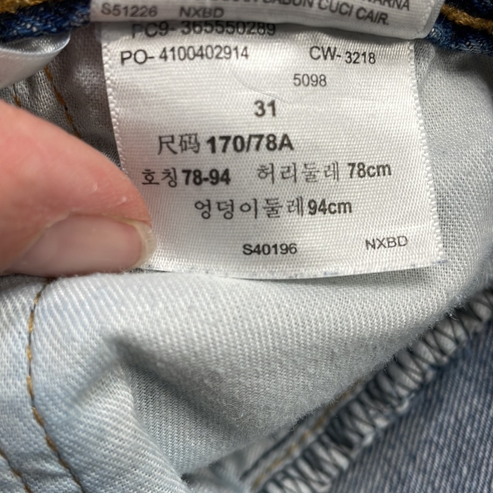 Levi’s 511 Jean Shorts Size W31 - Picture 8 of 8